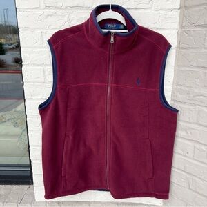 NWOT Polo Ralph Lauren Brushed Fleece Vest